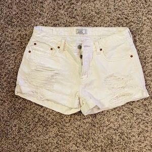 Abercrombie Boyfriend Distressed Shorts